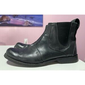 Timberland Boots Mens 11.5 M Black Earthkeepers Anti-fatigue Moto Biker Rider